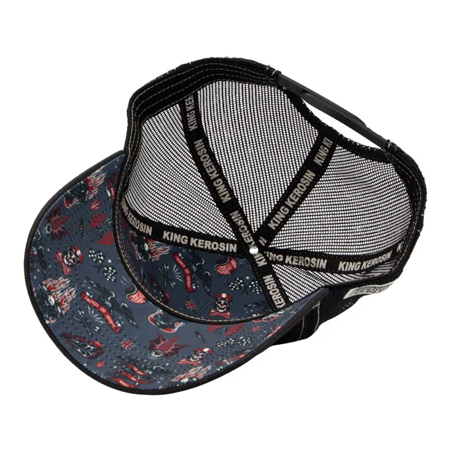 King Kerosin Born to ride cap black