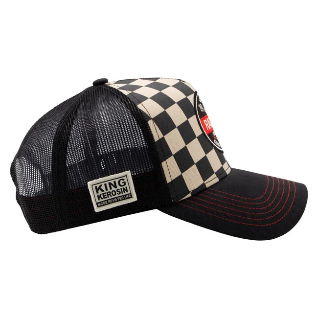King Kerosin Racing culture cap black