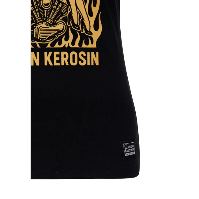 King Kerosin Queen Kerosin Garagebuilt t-shirt black