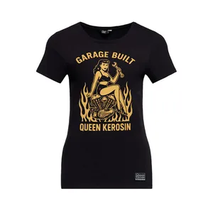 King Kerosin Queen Kerosin Garagebuilt t-shirt black