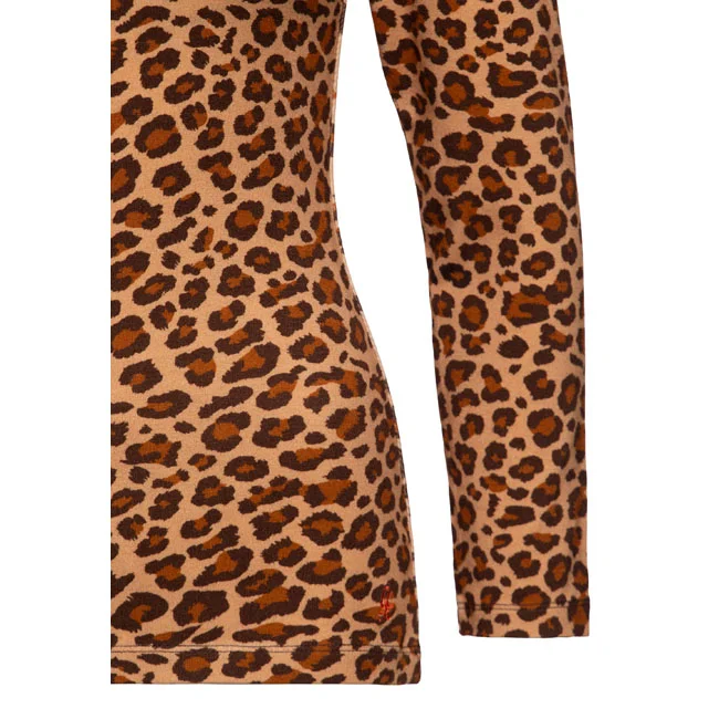 King Kerosin Queen Kerosin V-neck Leopard shirt leopard