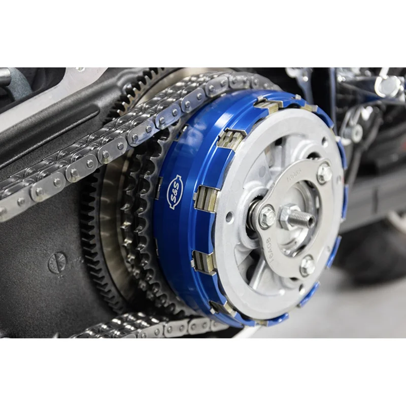 S&S M8 billet clutch basket kit