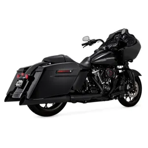 Vance & Hines Vance & Hines, Backslash 450 slip-on mufflers. Wrinkle black