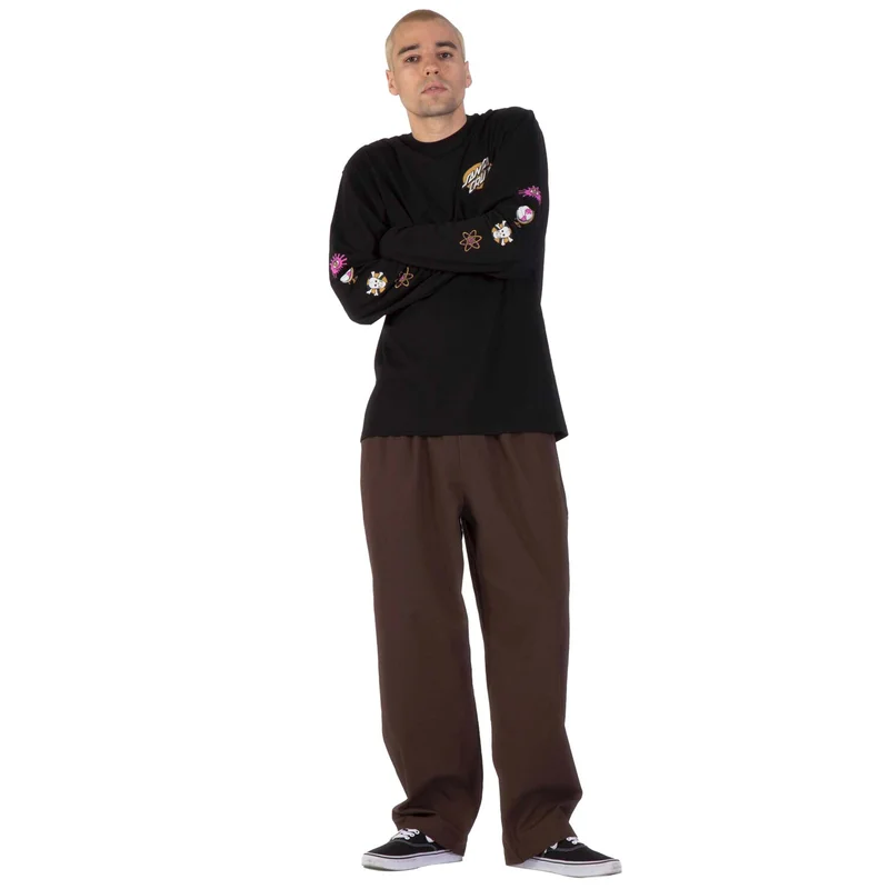Santa Cruz Knibbs Cryptic longsleeve black