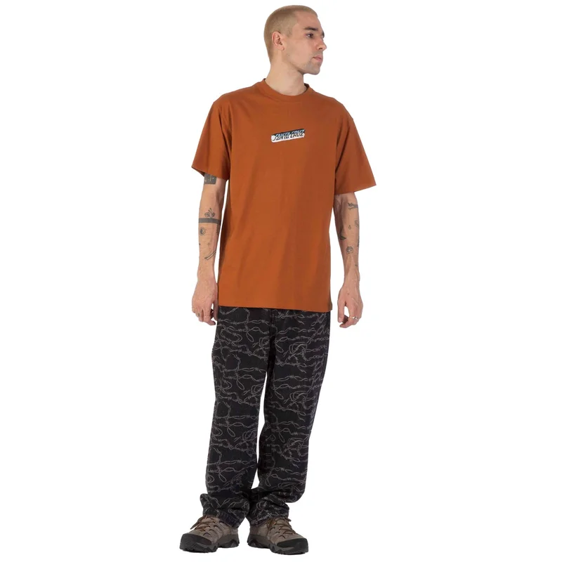Santa Cruz Damaged Hand t-shirt rust