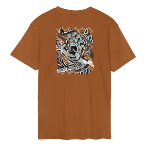 Santa Cruz Santa Cruz Damaged Hand t-shirt rust