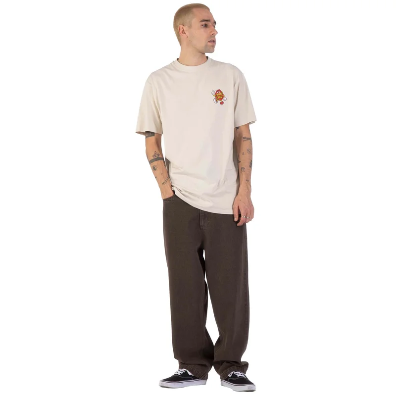 Santa Cruz Dot Dudes t-shirt warm grey