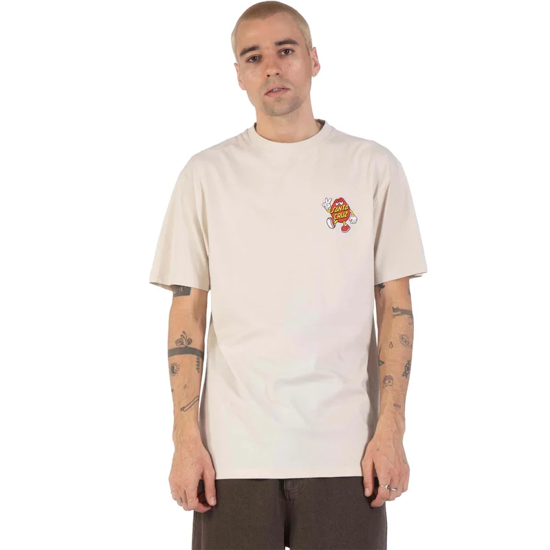 Santa Cruz Dot Dudes t-shirt warm grey