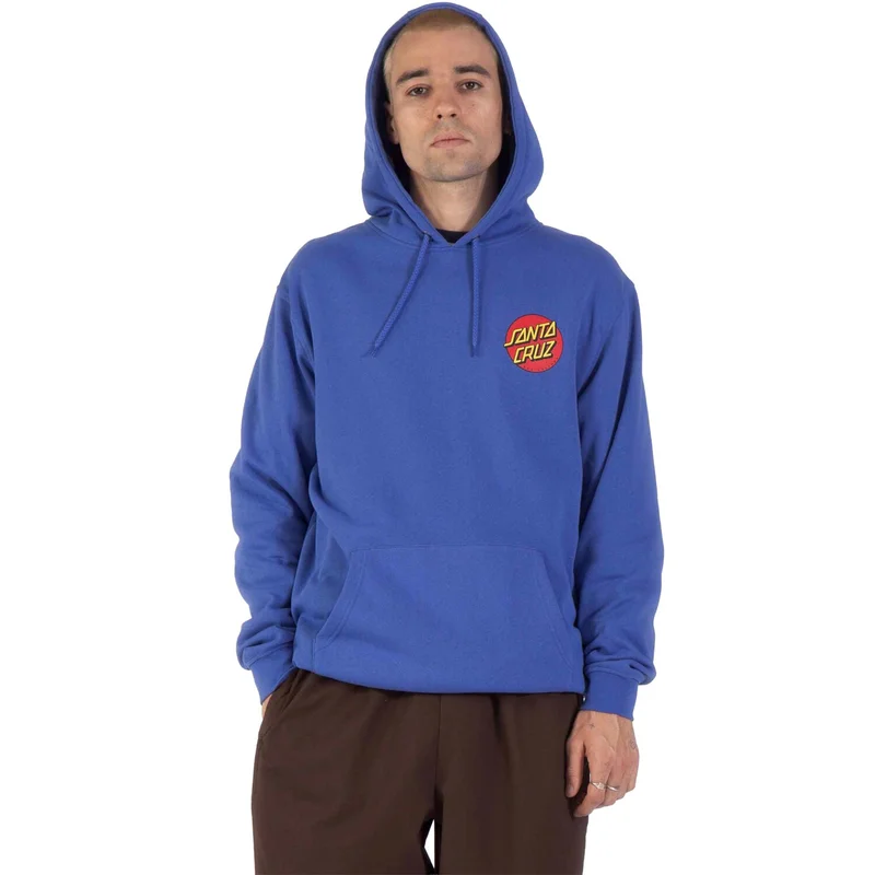 Santa Cruz Classic Dot Chest hoodie sapphire