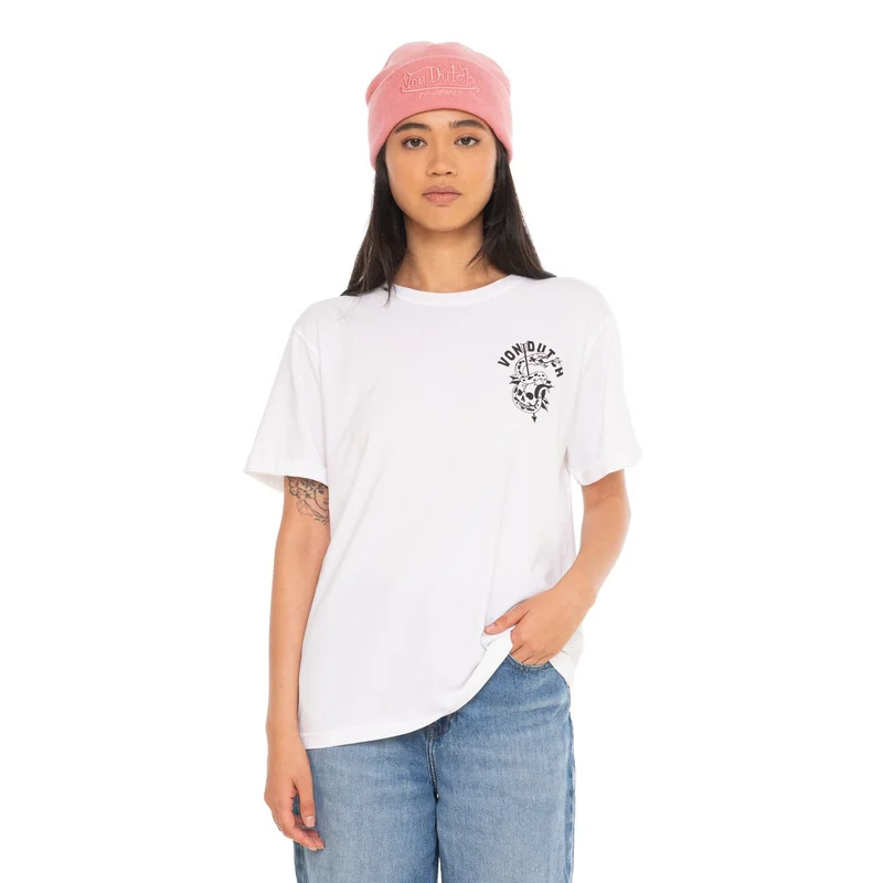 Von Dutch Fleche female t-shirt white