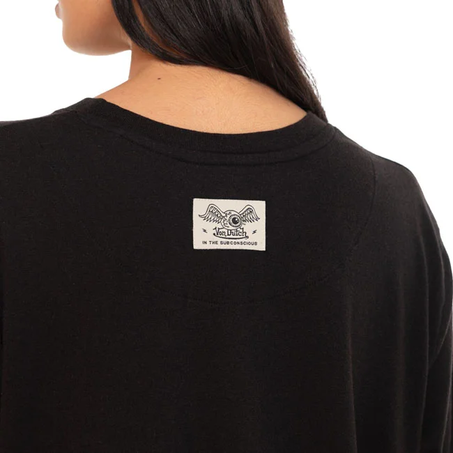 Von Dutch Fly female t-shirt black