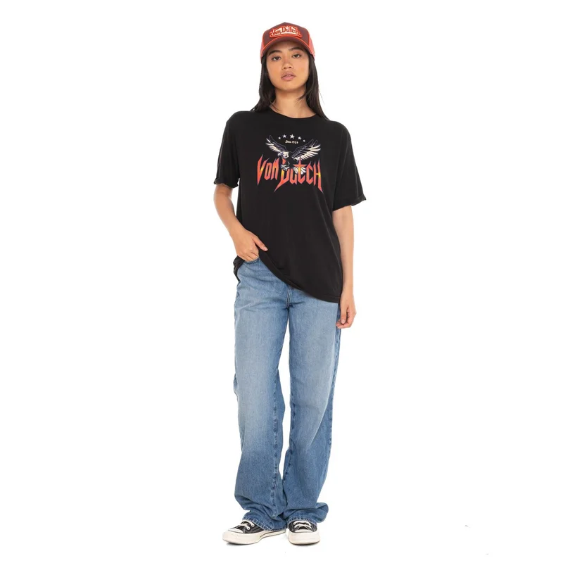 Von Dutch Fly female t-shirt black