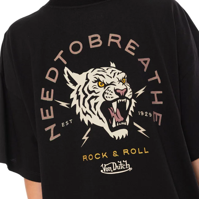 Von Dutch Tiger female t-shirt black