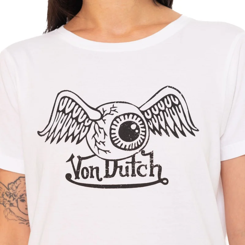 Von Dutch Retro female t-shirt white