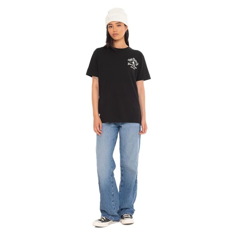 Von Dutch Rose female t-shirt black