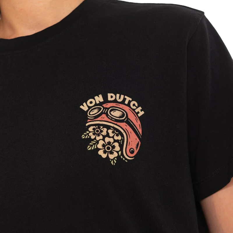 Von Dutch Smoke female t-shirt black