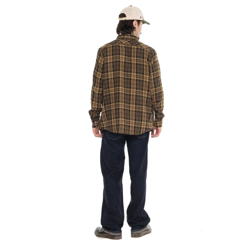 Von Dutch Plaid shirt jack brown
