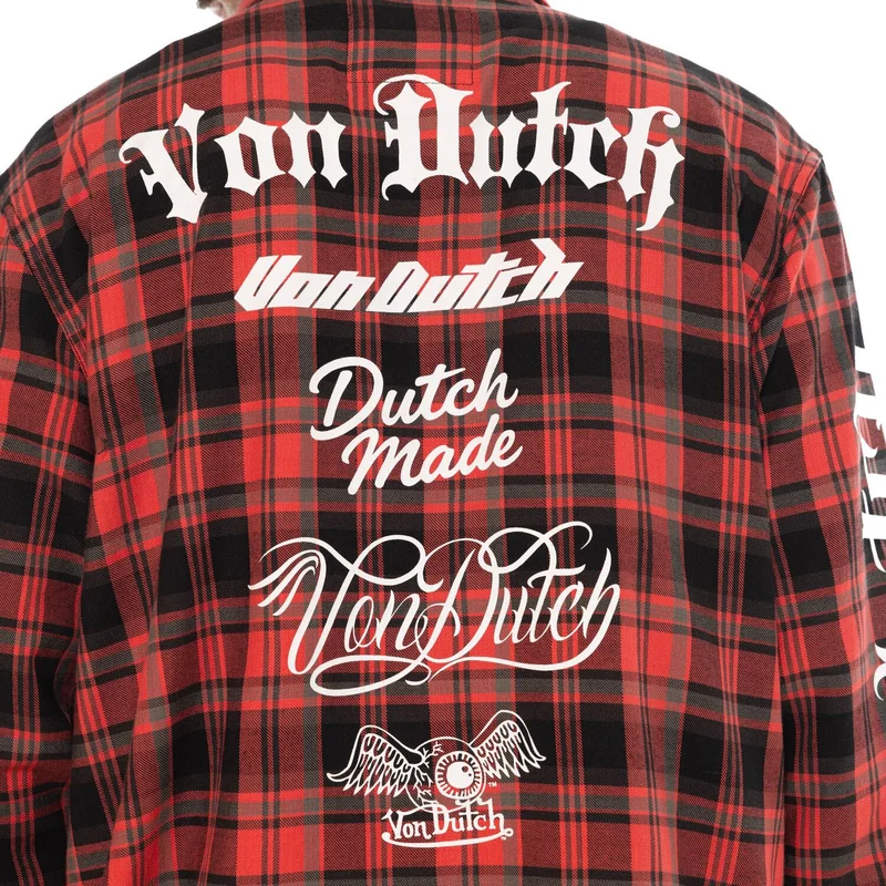 Von Dutch Plaid shirt juan corail