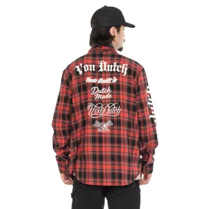 Von Dutch Von Dutch Plaid shirt juan corail