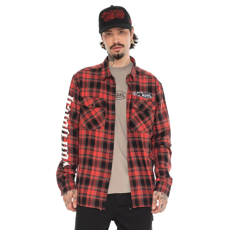 Von Dutch Plaid shirt juan corail