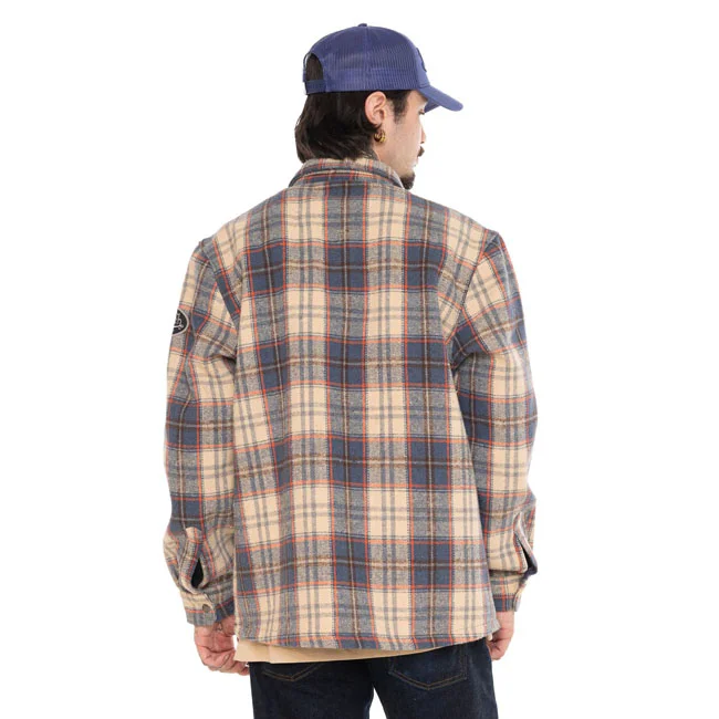 Von Dutch Plaid Shirt pepper beige