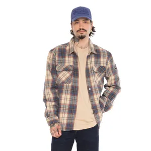 Von Dutch Von Dutch Plaid Shirt pepper beige