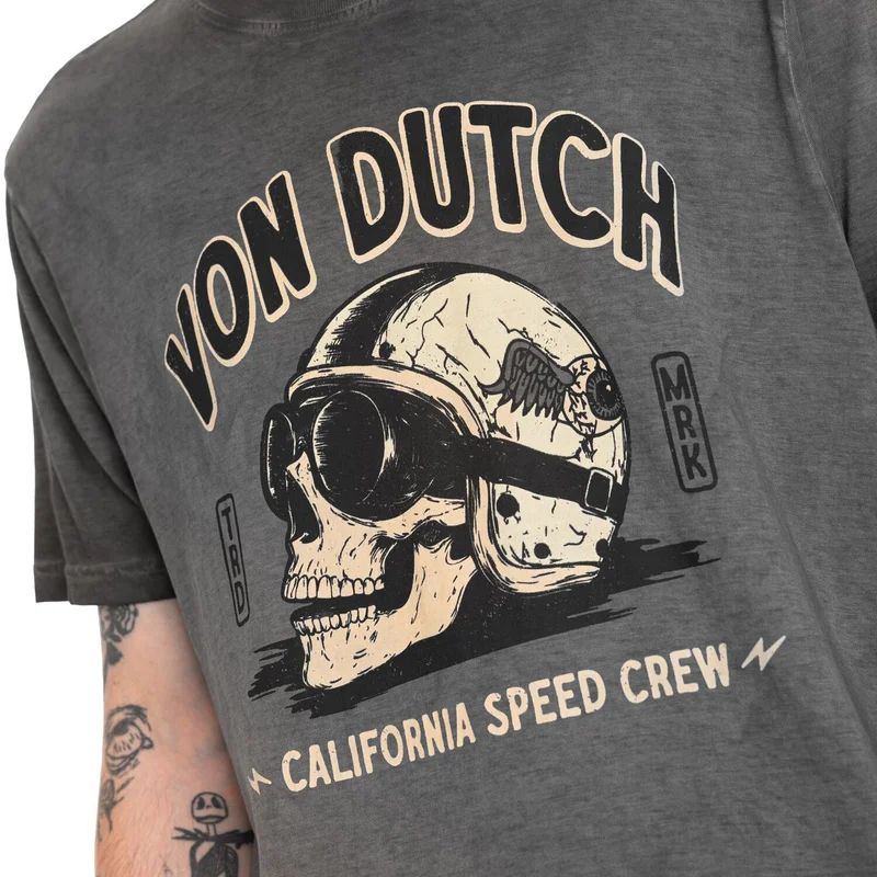 Von Dutch Gary t-shirt grey