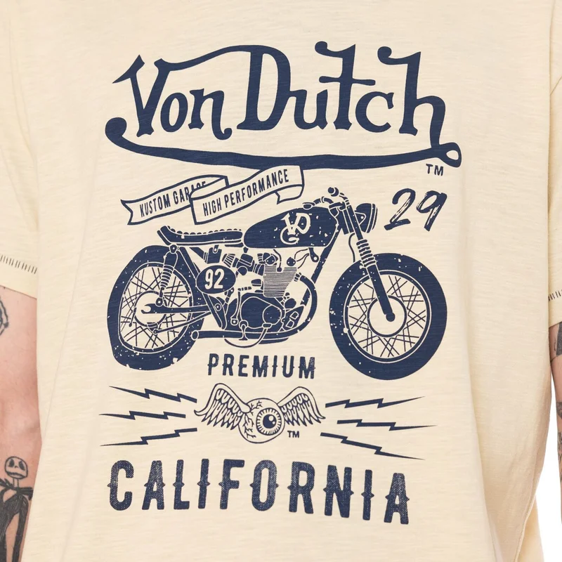 Von Dutch Zane t-shirt anthracite