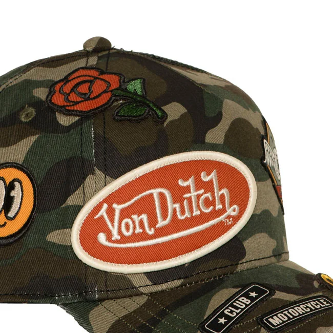 Von Dutch Camo classic cap