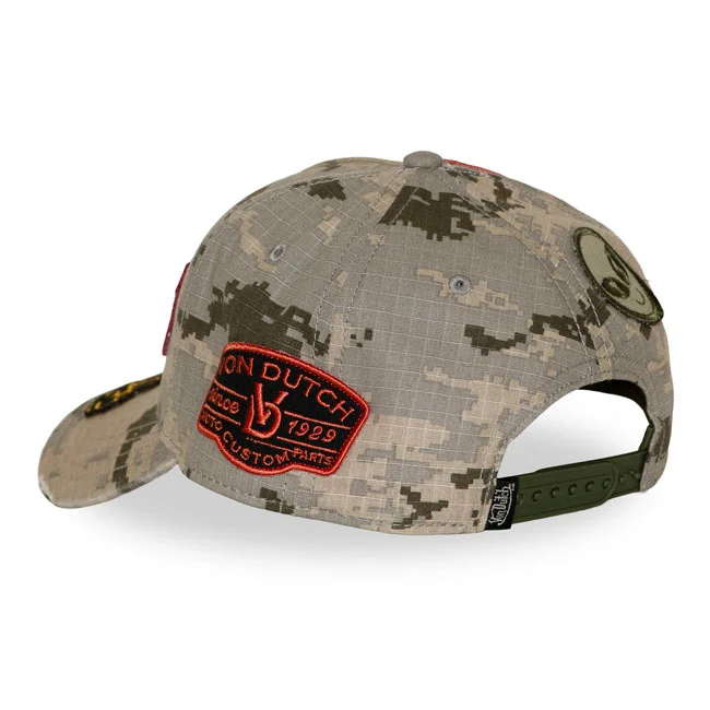 Von Dutch Camo sand cap