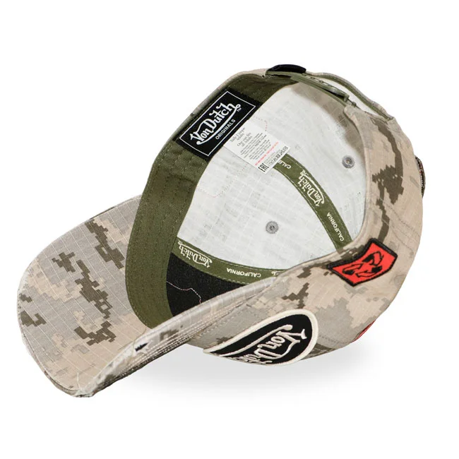 Von Dutch Camo sand cap
