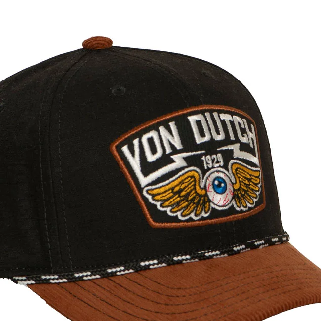 Von Dutch Semi Curved eye cap