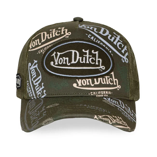 Von Dutch Café olive cap