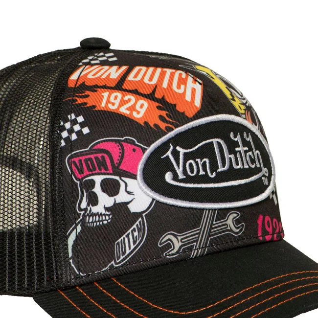 Von Dutch Subl Aop mechanic cap