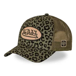 Von Dutch Von Dutch Leopard velours khaki