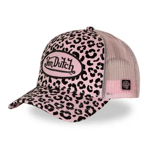 Von Dutch Von Dutch Leopard velours rose