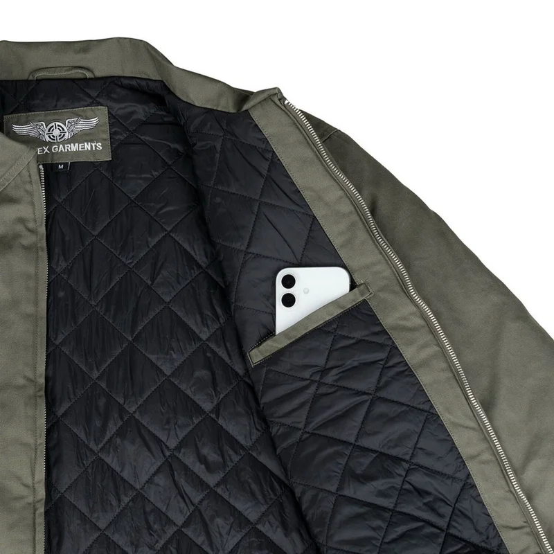 Army Surplus Heritage worker jacket green