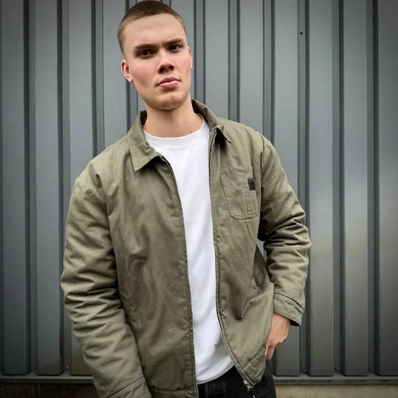 Army Surplus Heritage worker jacket green