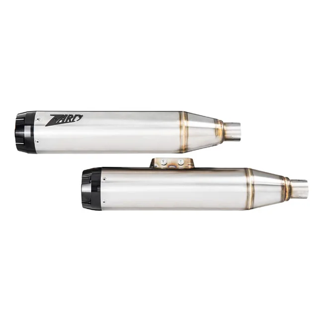 Zard ''Overlapped'' 2-2 slip-on mufflers. Satin