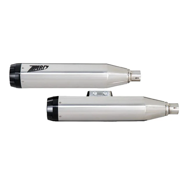 Zard ''Overlapped'' 2-2 slip-on mufflers. Polished