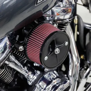 S&S S&S, Stealth air cleaner kit +1". Without cover.