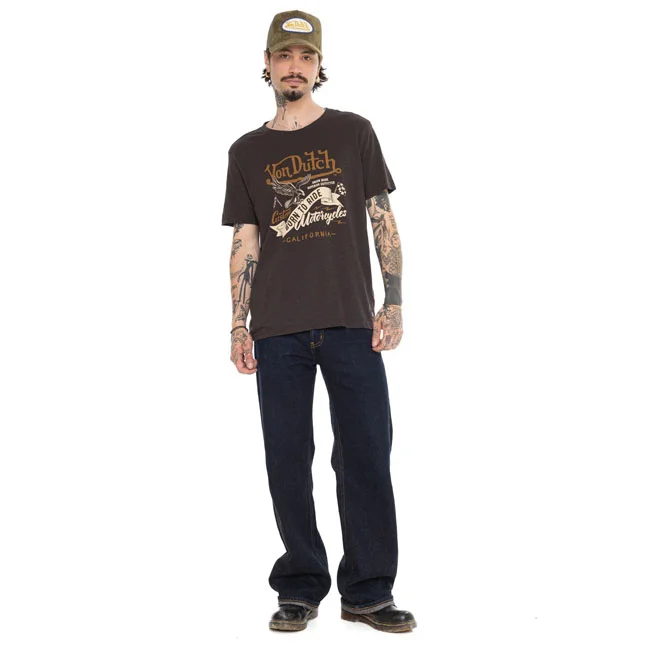 Von Dutch Born To Ride t-shirt black