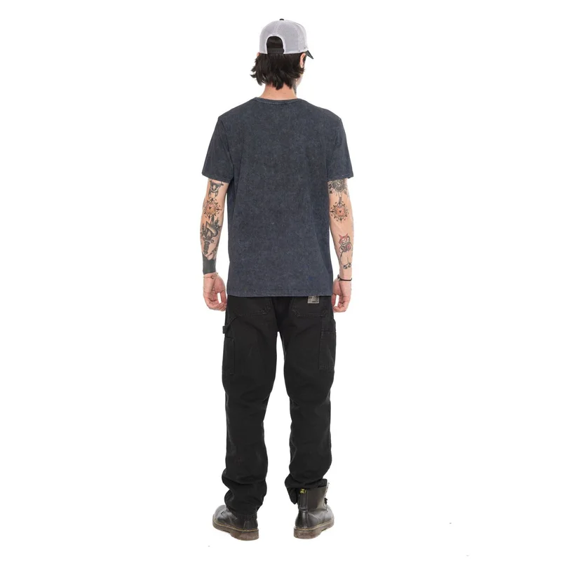Von Dutch Wild Eye t-shirt washed black