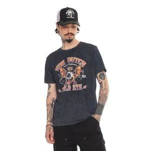 Von Dutch Von Dutch Wild Eye t-shirt washed black