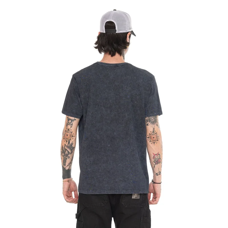 Von Dutch Wild Eye t-shirt washed black