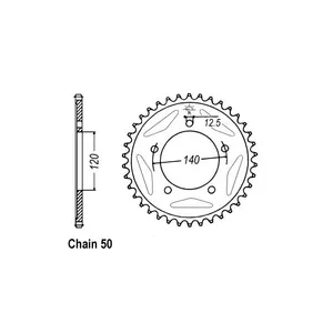 JT Sprockets JT Rear Sprocket 1797.41