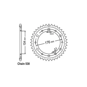JT Sprockets JT Rear Sprocket 1340.44