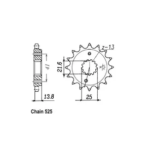 JT Sprockets JT Front Sprocket 296.15