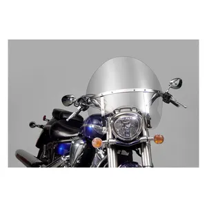 National Cycle NC SwitchBlade® Quick Release Windshield Chopped™ Clear