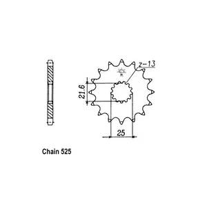 JT Sprockets JT Front Sprocket 520.15